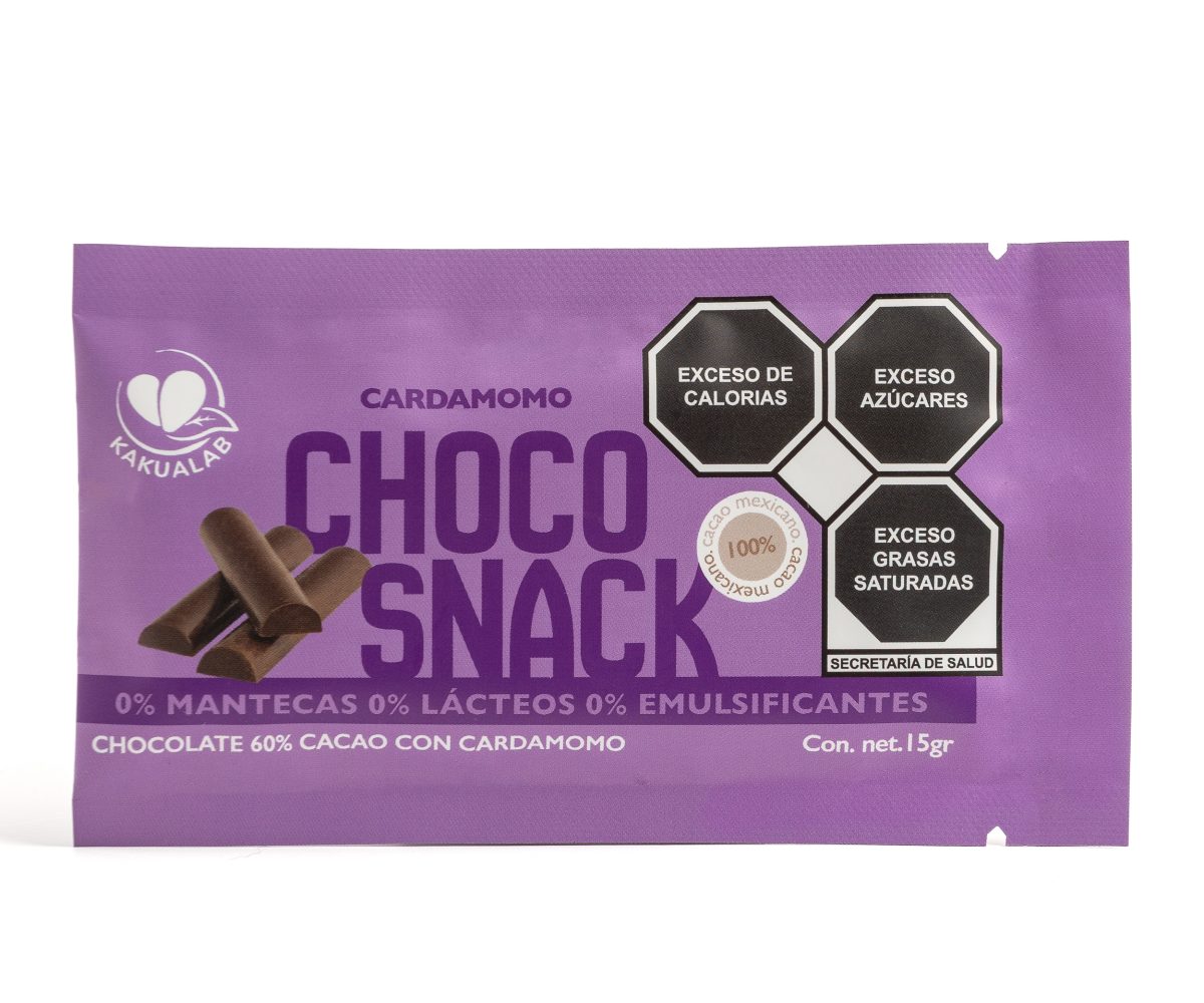 Chocosnack Cardamomo - 6 Pack