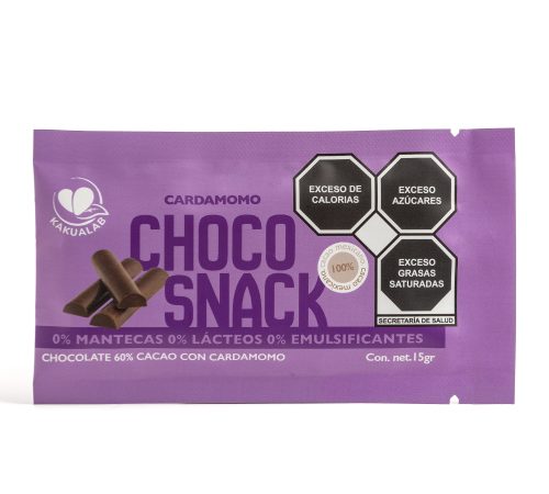 Chocosnack Cardamomo - 6 Pack