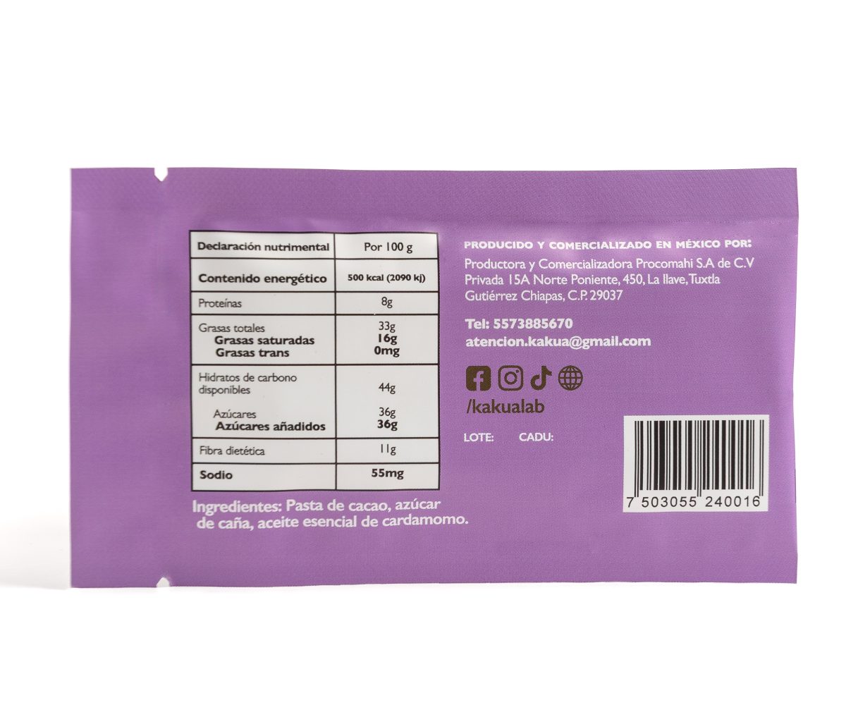 Chocosnack Cardamomo - 6 Pack - Image 2
